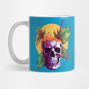 Tropical Skull-rise Mug